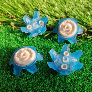 Tacos de <span class=keywords><strong>golf</strong></span> suministrados directamente por el fabricante Nuevos clavos giratorios rápidos blancos y azules Agujero de banda de dientes cortos 2017 - Product Image 1