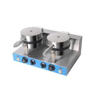 Profesional comercial <span class=keywords><strong>Hong</strong></span> <span class=keywords><strong>Kong</strong></span> Snack Waffle Maker y máquina de rollo de huevo en forma de corazón Nueva condición - Product Image 3