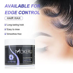 Mokeru Low Moq Custom Logo Hair Styling Braid Gel Extra Hold Lock Gel Condicionado Brilhante Trança E Bloqueio Gel - Product Image 5