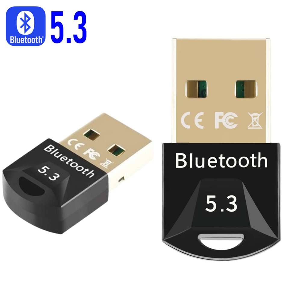 NÖRDIC USB Adapter - Bluetooth 5.3 - Geschikt voor PC & Laptop