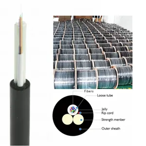 Uni-ống Micro tất cả các-điện môi sợi cáp quang 2 4 6 12 lõi không có kim loại giá rẻ cáp thông tin liên lạc mỗi mét giá