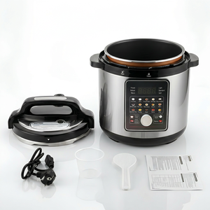 Cuisinière électrique à pression haute puissance 1000W, capacité 5L 6L, acier inoxydable, commande intelligente par bouton, multicuiseur, appareils de cuisine - Product Image 1