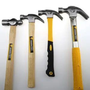 حجم 0.25 كجم الأصفر الفيبرجلاس مقبض أدوات مطرقة بمخلب - Product Image 1