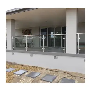 Ace Treppen geländer Design Glas Balustrade Schwimmbad Deck Geländer System Balkon Geländer