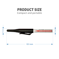 Stylo marqueur pratique pour trous profonds, pour la décoration des quincailleries de salle de bain
