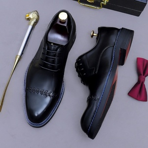 รองเท้า ASTON M.JAZZ แบบสามชิ้น สำหรับผู้ชาย สวมใส่ได้ทั้งงานธุรกิจ งานแต่งงาน รองเท้าทรงเตี้ยแบบผูกเชือก หัวแหลม สไตล์ลำลอง  พื้นรองเท้าทำจากยาง เหมาะสำหรับทุกฤดูกาล - Product Image 3