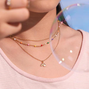 Fashion Jewelry <b>Necklace</b> Pendant <b>Necklace</b> Jewelry For Women Fine Jewelry <b>Necklace</b> Stainless Steel <b>Necklace</b> Set Bisuterí Child - Product Image 3