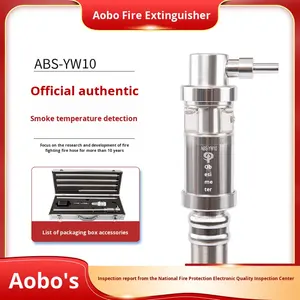 ABS-YW10 Integrierter Zwei-in-Eins Temperatur- und Rauchmelder-<span class=keywords><strong>Tester</strong></span> mit Edelstahlkonstruktion und Silberfarbe - Product Image 2