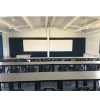 Casa Prefabricada Moderna de Panel Sándwich de Calidad Perfecta, de 2 y 3 Dormitorios, con Sala de Estar