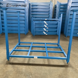 Porte-pneus <span class=keywords><strong>sur</strong></span> palette, tube carré détachable, revêtement en poudre, durabilité longue durée - Product Image 3