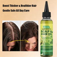 Unatree Huile Capillaire : Favorise la Pousse des Cheveux, Soulage les Pellicules, Prévient les Démangeaisons, Traitement du Cuir Chevelu