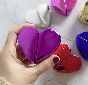 Botella dispensadora <span class=keywords><strong>de</strong></span> perfume en forma <span class=keywords><strong>de</strong></span> corazón, electrochapado, portátil, PULVERIZADOR <span class=keywords><strong>DE</strong></span> AGUA para maquillaje, 25ml - Product Image 4