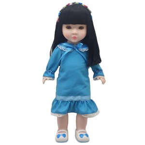 Poupée en PVC personnalisée de 12 pouces, noire, collection fantaisie 3D, jouet en caoutchouc pour filles, en vente - Product Image 4