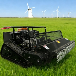 Gia đình vườn trang trại Máy cắt cỏ thông minh điều khiển từ xa Robot Máy cắt cỏ tất cả các địa hình tự hành Máy cắt cỏ kiểm soát - Product Image 1