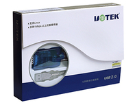 Convertidor USB RS232 USB V2.0 con Indicadores LED de Actividad PWR TXD RXD, Dirección de Tráfico Autocontrolada, Transmisión de 5m, UOTEK UT-880