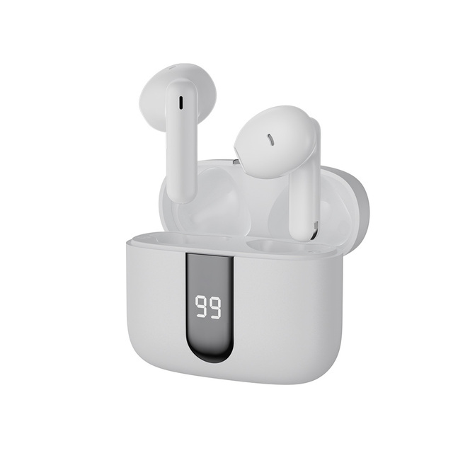 OEM Wireless Earbuds Half-Ear Hrybrid Adaptive Noise Cancelling Headphone High Fidelity Bluetooth Wireless Headset TWS Earphones