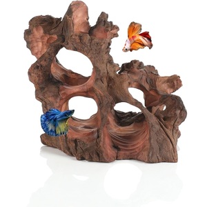 Décoration d'aquarium en bois flotté de mangrove écologique pour salon, vente en gros, livraison gratuite - Product Image 6