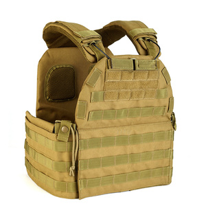 Vendita calda gilet tattico mimetico durevole 900D porta-piastra protettiva per uso esterno in Nylon poliestere alla moda Oxford - Product Image 3