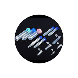Tubes de centrifugation en plastique Wande Guanglian 50 ml, fond rond et pointu, autoportants, paquet de 50 - Product Image 1