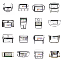 Universal Android Auto Radio Frame Panel Dashboard Instalación Dash Kit para coche DVD Player GPS Navegación Multimedia Estéreo