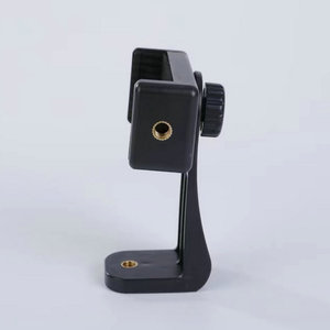 Adjustable <b>E</b>-<b>Clip</b> Phone Holder 55-85mm Width Desk Mount Rotating Support for Mobile Live Streaming - Product Image 3