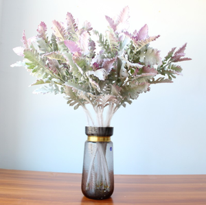 Decorazione Nuziale All'Ingrosso <span class=keywords><strong>di</strong></span> Alta Qualità, Eco-Friendly, con Fiori Artificiali a <span class=keywords><strong>Orecchio</strong></span> <span class=keywords><strong>di</strong></span> <span class=keywords><strong>Agnello</strong></span> da 76 cm, Effetto Floccato e Polvere Miller - Product Image 2