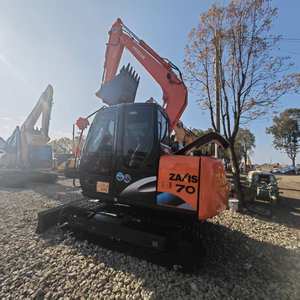 Excavadora usada Hitachi ZX70 de alta calidad para la Venta barata Excavadora hidráulica sobre orugas Hitachi 70 ZX55 Zx60 ZX65 ZX50 ZX - Product Image 2