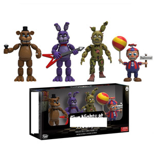 HY vente en gros cinq nuits chez <span class=keywords><strong>Freddy</strong></span> figurine jouets doré <span class=keywords><strong>Freddy</strong></span> ballon garçon Collection vinyle poupée jeu modèle jouets - Product Image 3