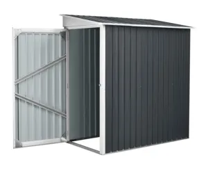 Popular Outdoor Pent Roof Garden Tool Storage Metal Sheds With Good Quality