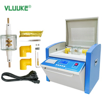 Probador de Resistencia Dieléctrica de Aceite Aislante VLUUKE LNJY-80A, Probador de Tensión de Resistencia de Aceite para Transformadores