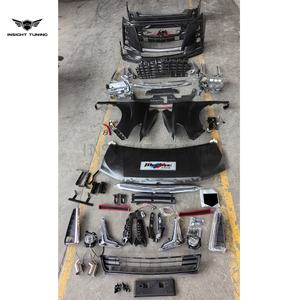 Nouveau kit carrosserie avec pare-chocs et feux LED de conception 35s avec clips pour <span class=keywords><strong>Alphard</strong></span> série 10 2002-2008, mise à niveau <span class=keywords><strong>Modellista</strong></span> - Product Image 3