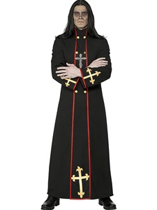 Costumi di Halloween per Uomo, Abito da Mago Medievale, Vestito da Sacerdote per Carnevale, Abiti per Giochi di Ruolo, Costume per Convenzioni Comic - Product Image 6