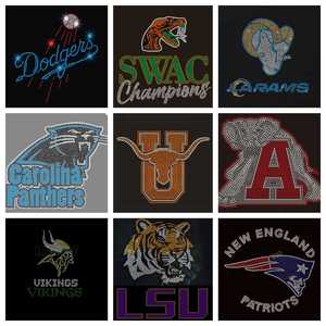 Tùy Chỉnh Spangle Pha Lê Nóng-Sửa Chữa Sắt Trên Bản Vá Bán Buôn Bling Thiết Kế Logo Rhinestone Chuyển Sửa Chữa Nóng Mẫu Strass <span class=keywords><strong>Motif</strong></span> In - Product Image 6