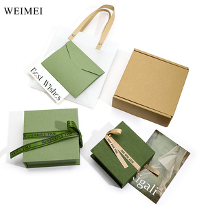 Custom Logo Recyclable <b>Book</b> Style Paper Jewelry <b>Box</b> with Pouch for Ring, Earring and Necklace Packaging - Product Image 2