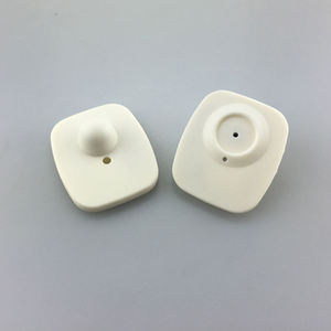 Retail Store 8.2Mhz <b>Security</b> Hard Label Anti-Theft Sensor EAS Mini Square Tag for Garment Clothing Alarm Tag With Pins - Product Image 2