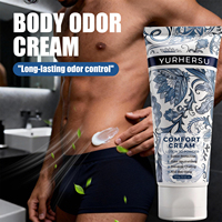 Déodorant Crème Naturel Homme Marque Blanche à l'Amidon de Tapioca et au Beurre de Karité, Formule Crème-Poudre pour le Contrôle des Odeurs de Transpiration