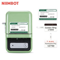 Printer Label Termal NIIMBOT B21 50mm Bluetooth ISO Android Smart Printer Laris Manis di Twitter Jepang