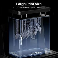 Impresora 3D ELEGOO Saturn 4 Ultra 16K LCD |   Impresión de Resina de Alta Velocidad con Nivelación Automática y Control Inteligente de Temperatura