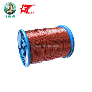 Alambre de Cobre Esmaltado Sólido 99.99% Puro ISO para ROHS, Precio de Fábrica en China, 220V 130-200 - Product Image 1