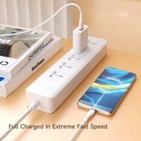 Câble de charge et de données Micro USB A21M 1M TPE bicolore super souple en cuivre pur pour Android V8, charge rapide 3A, silicone intelligent Urus, le plus rapide
