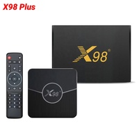 Nuevo Reproductor Multimedia X98 Plus con Amlogic S905W2, Android 11.0, Compatible con WiFi 2.4G/5G, LAN 100M, BT5.0, Salida 4K UHD, H.265 HEVC