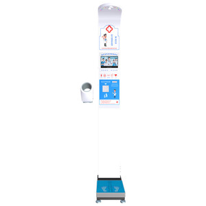 Báscula Inteligente para Examen Corporal Dhm-800B, Peso, Altura y Grasa Corporal con Anuncio de Voz para Uso Médico Personal - Product Image 2