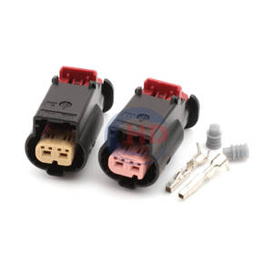 Nieuwe Serie 2-Pins Auto Terminal Elektrische Behuizing Connector Bedrading Pigtail Socket Kabel Stekker 0-2208915-1 5-2297794-2 - Product Image 5