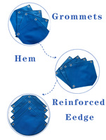 Tissu de bâche imperméable robuste enduit de PVC pour camions, adapté à une utilisation en extérieur, aux textiles de maison et aux applications de sacs
