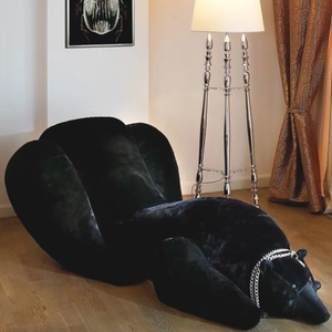 Fauteuil Canapé Ours Polaire Blanc Moderne de Loisirs, Mobilier de Maison de Designer Italien - Product Image 6