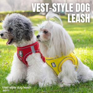 Harnais tactique réfléchissant pour chien, gilet réglable pour promenades avec patch drapeau pour chiens de taille moyenne et grande - Product Image 1