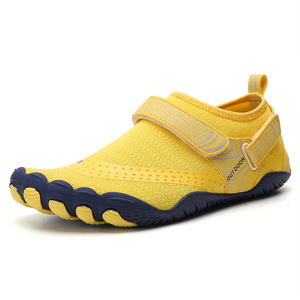 Chaussures d'eau unisexes, dessus en mesh, semelle en caoutchouc antidérapante, été, plage, randonnée, trekking, bout fermé - Product Image 4