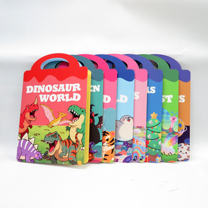 Libro de Pegatinas de Silicona Reutilizables Autoadhesivas para Manualidades, Personalizables con Animales Marinos y Gelatina para Niños - Product Image 1