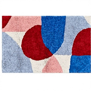 Alfombra de Baño de Lujo en Oferta, Garantía de Calidad, 100% Algodón, Alfombra de Piso Duradera, Hecha a Máquina, Ecológica, Floral ITHL - Product Image 1