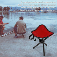 Chaise pliante portable en aluminium, tabouret, accessoire de camping, pêche pique-nique,